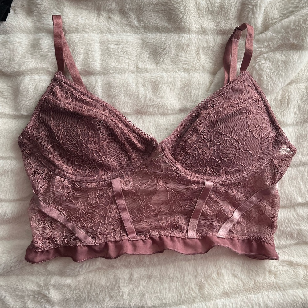 Garage Flirty Lace Sheer Corset